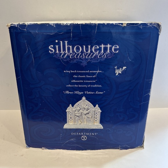 RARE 2001 DEPT 56 Village‎ Silhouette Treasures 